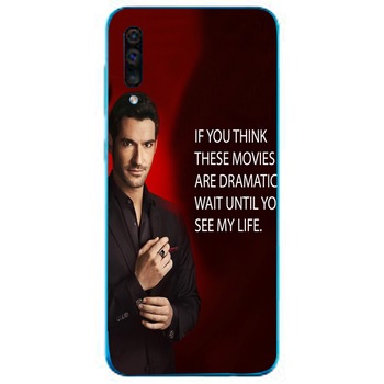 Husa din Silicon, Lucifer Dramatic pentru Samsung Galaxy A51, Multicolor Husa din Silicon, Lucifer Dramatic pentru Samsung Galaxy A51, Multicolor