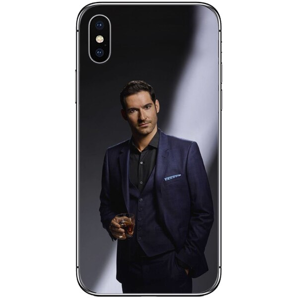 Husa din Silicon, Lucifer Cheers pentru iPhone XS Max, Multicolor