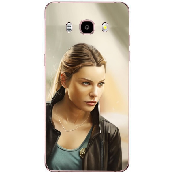 Husa din Silicon, Lucifer Chloe Decker pentru Samsung Galaxy J5 (2016), Multicolor