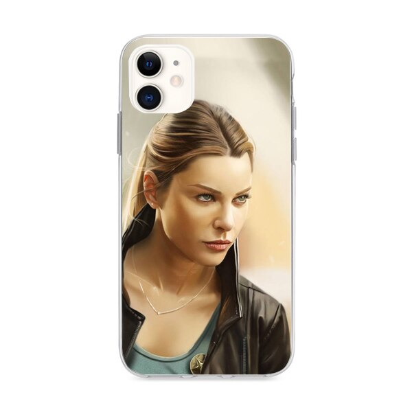 Husa din Silicon, Lucifer Chloe Decker pentru iPhone 11, Multicolor