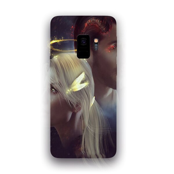 Husa din Silicon, Lucifer Chloe Decker And Lucifer pentru Samsung Galaxy S9, Multicolor