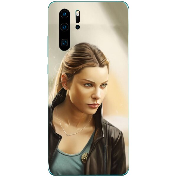 Husa din Silicon, Lucifer Chloe Decker pentru Huawei P30 Pro, Multicolor