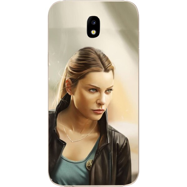 Husa din Silicon, Lucifer Chloe Decker pentru Samsung Galaxy J5 (2017), Multicolor