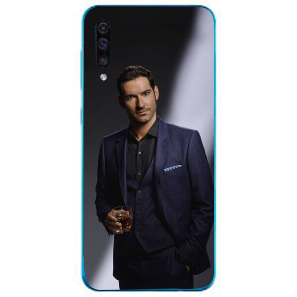 Husa din Silicon, Lucifer Cheers pentru Samsung Galaxy A50, Multicolor