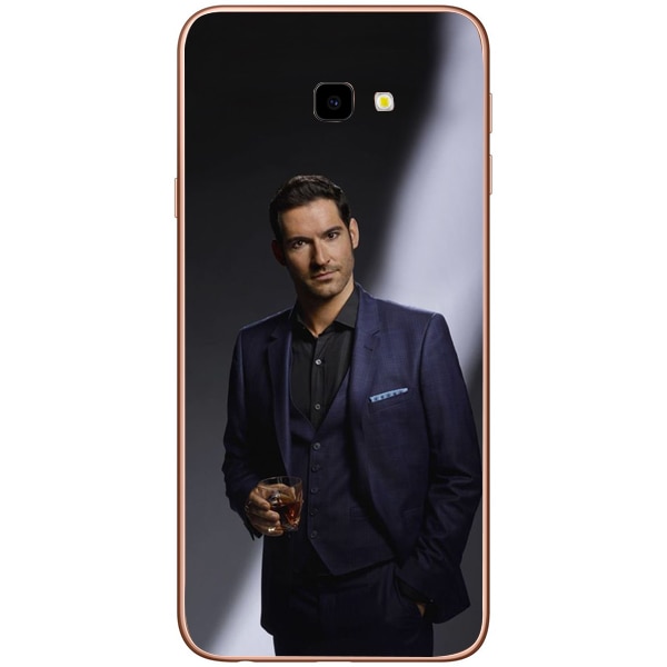 Husa din Silicon, Lucifer Cheers pentru Samsung Galaxy J4 Plus, Multicolor