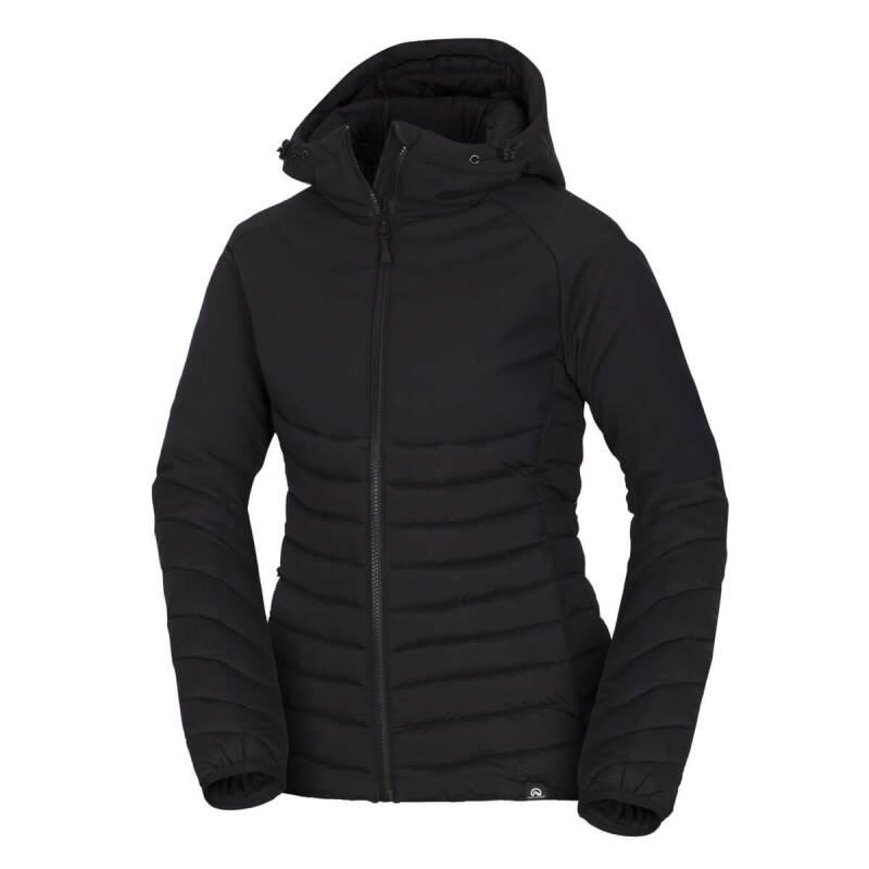 Jacheta femei stretch softshell 3L trekking NORTHFINDER Biresa BU-48152OR, Negru, XS