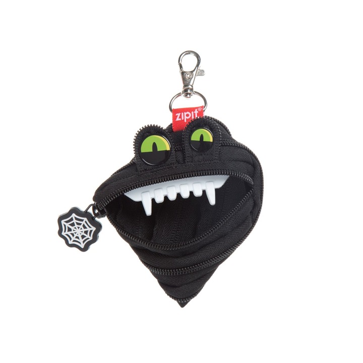Несесер с ключодържател ZIPIT, Helloween, черен