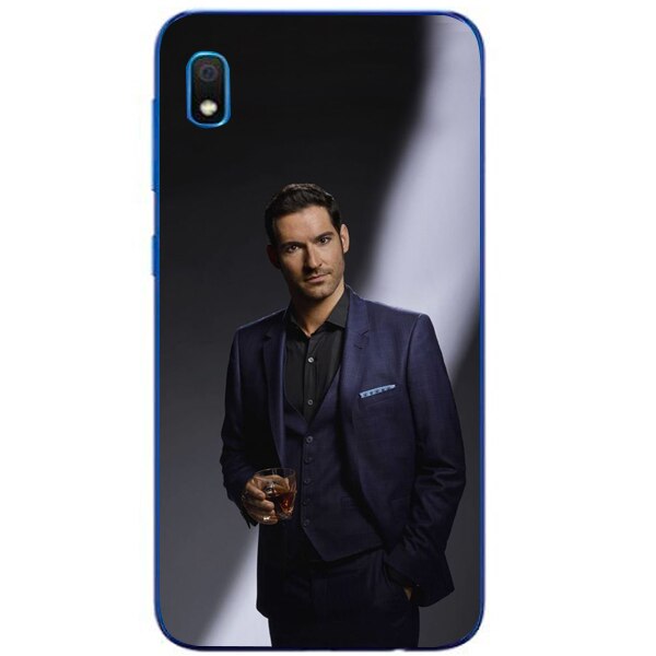 Husa din Silicon, Lucifer Cheers pentru Samsung Galaxy A10, Multicolor