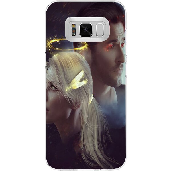 Husa din Silicon, Lucifer Chloe Decker And Lucifer pentru Samsung Galaxy S8, Multicolor