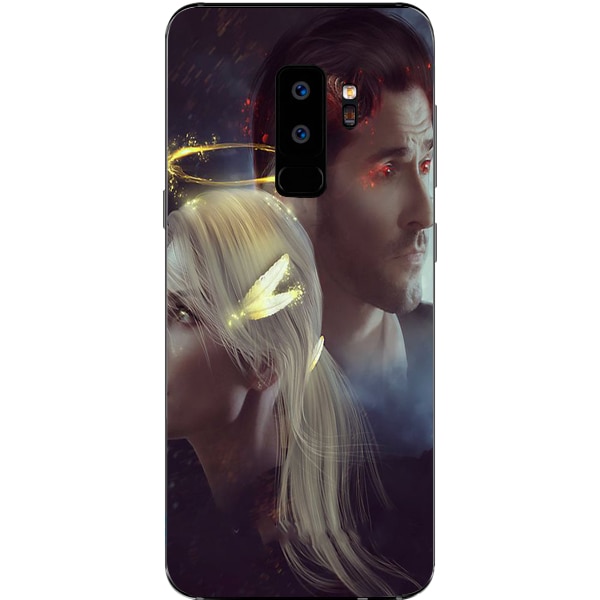 Husa din Silicon, Lucifer Chloe Decker And Lucifer pentru Samsung Galaxy S9 Plus, Multicolor