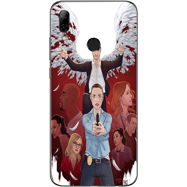 Husa din Silicon, Lucifer Bang pentru Huawei P30 Lite, Multicolor
