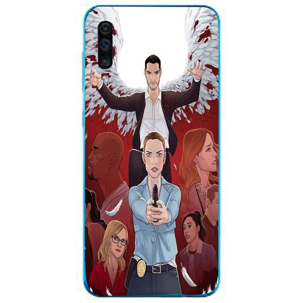 Husa din Silicon, Lucifer Bang pentru Samsung Galaxy A70, Multicolor