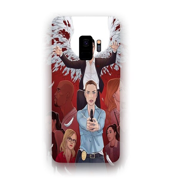 Husa din Silicon, Lucifer Bang pentru Samsung Galaxy S9, Multicolor