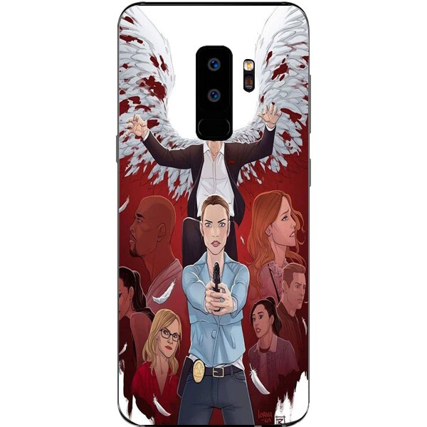 Husa din Silicon, Lucifer Bang pentru Samsung Galaxy S9 Plus, Multicolor