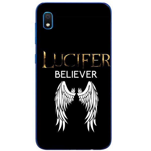 Husa din Silicon, Lucifer Believer pentru Samsung Galaxy A10, Multicolor