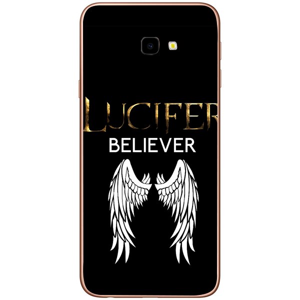 Husa din Silicon, Lucifer Believer pentru Samsung Galaxy J4 Plus, Multicolor