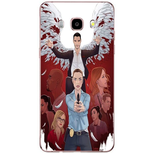 Husa din Silicon, Lucifer Bang pentru Samsung Galaxy J5 (2016), Multicolor