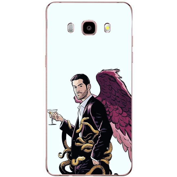 Husa din Silicon, Lucifer Cartoon pentru Samsung Galaxy J5 (2016), Multicolor