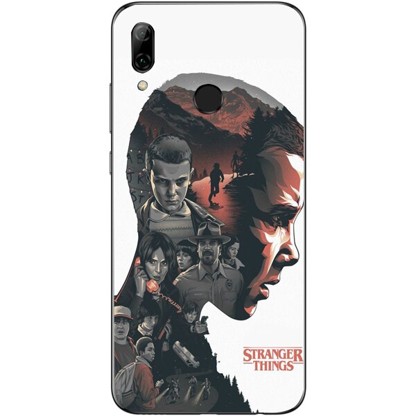 Husa din Silicon, Stranger Things Eleven pentru Huawei P Smart (2019), Multicolor