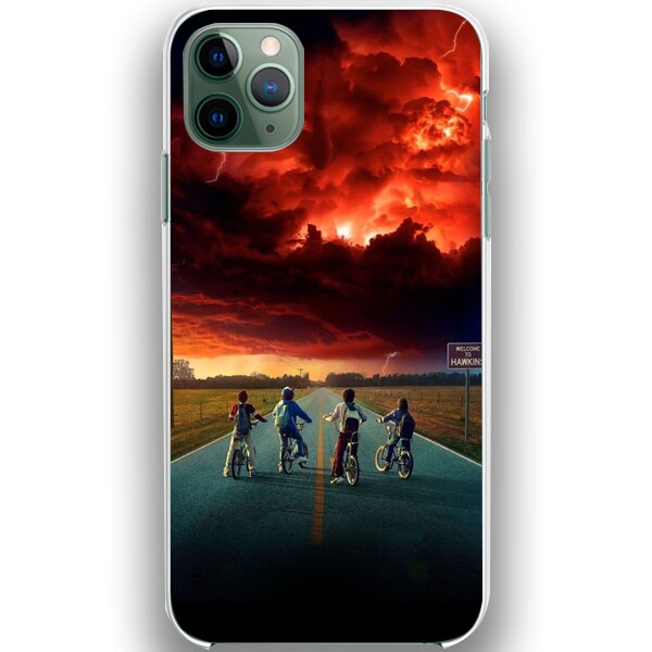 Husa din Silicon, Stranger Team pentru iPhone 11 Pro Max, Multicolor