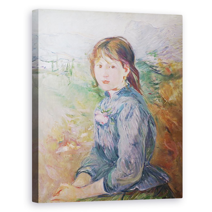 Tablou canvas - Berthe Morisot - Fetita din Nisa, 40 x 50 cm