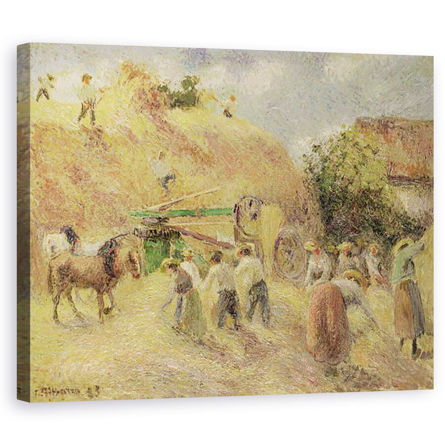 Tablou canvas - Camille Pissarro - Recolta, 40 x 50 cm