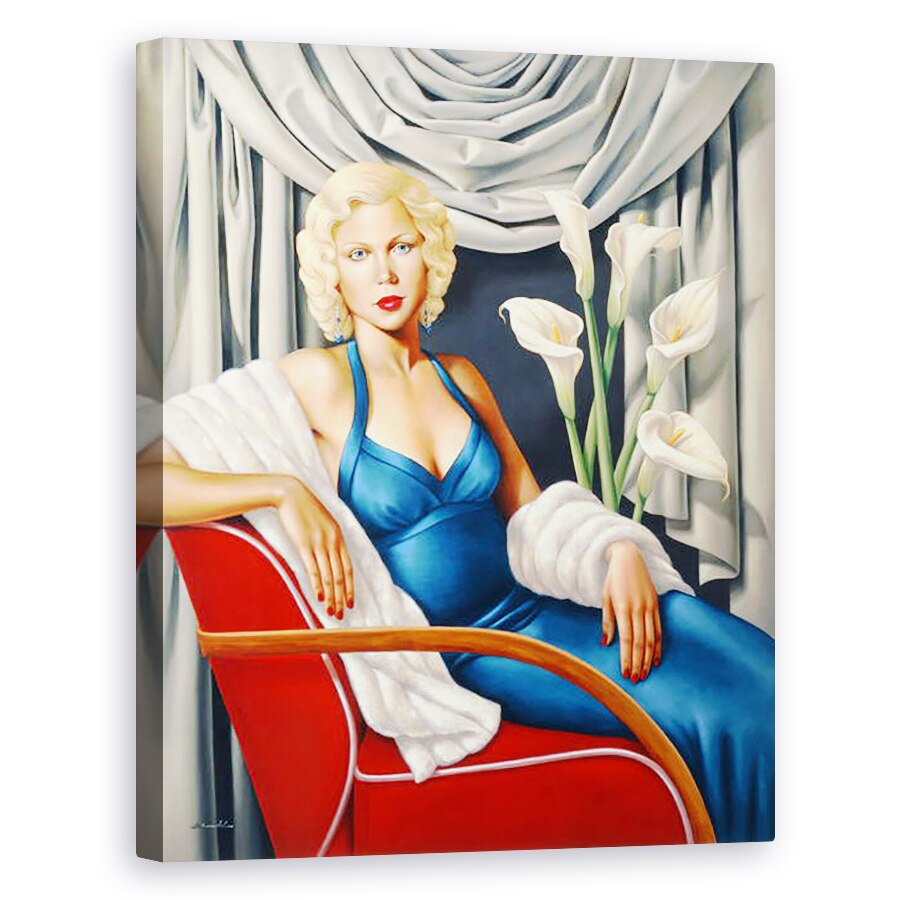 Tablou canvas - Catherine Abel - Omagiu adus lui Harlow, 40 x 50 cm