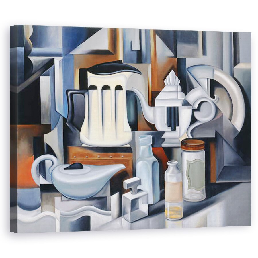 Tablou canvas - Catherine Abel - Natura statica cu ceainice, 40 x 50 cm
