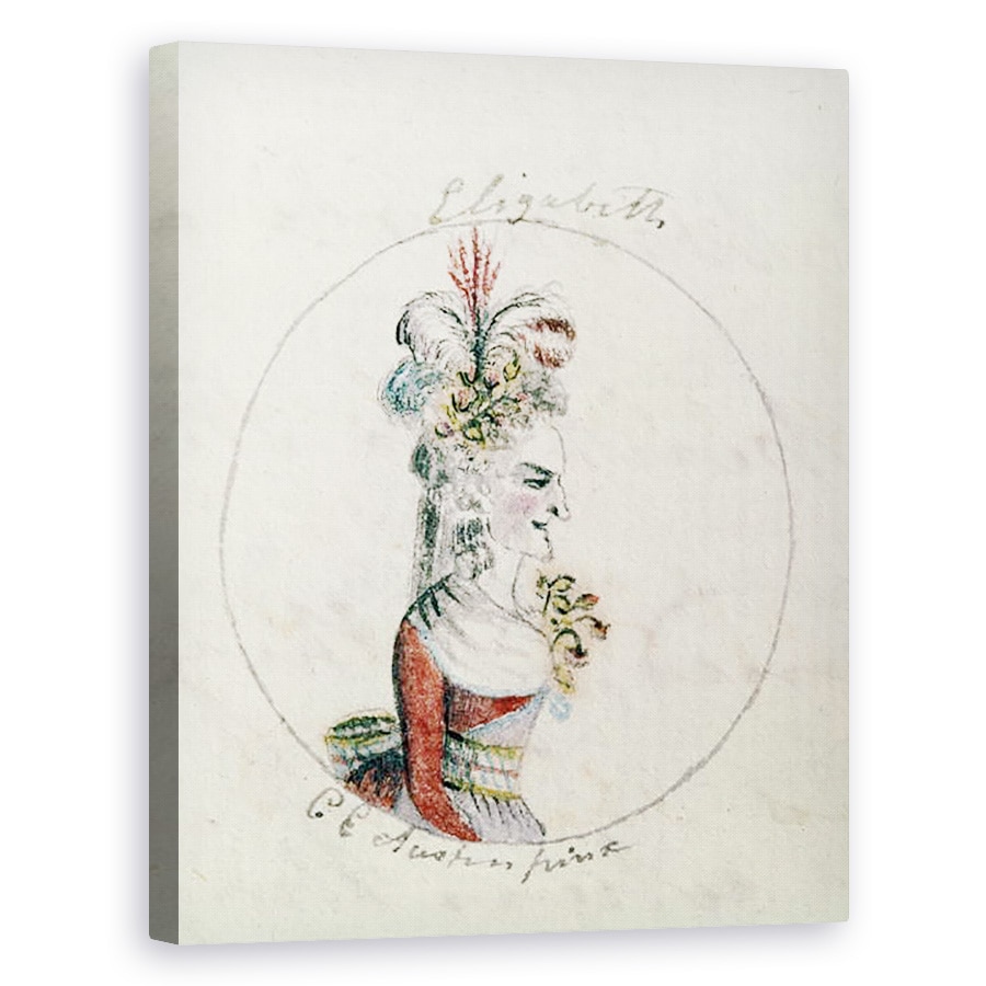 Tablou canvas - Cassandra Austen - Queen Elizabeth I, 40 x 50 cm