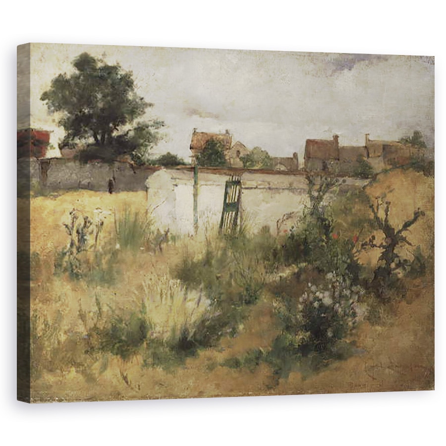 Tablou canvas - Carl Larsson - Studiu peisagistic de la Barbizon, 40 x 50 cm