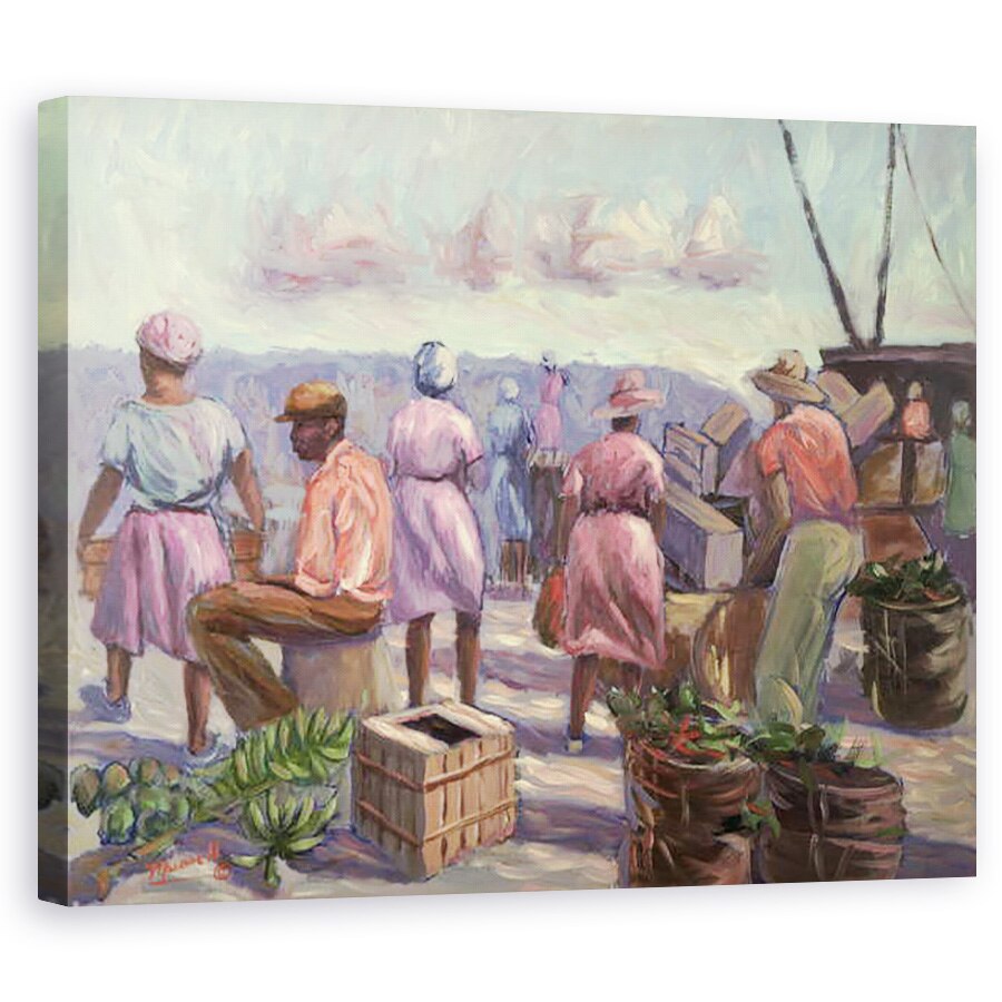 Tablou canvas - Carlton Murrell - Piata, 40 x 50 cm