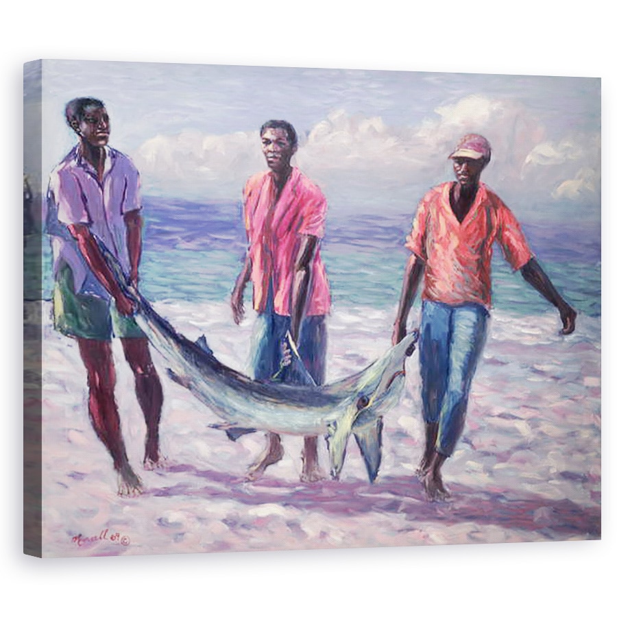 Tablou canvas - Carlton Murrell - Marea captura, 40 x 50 cm