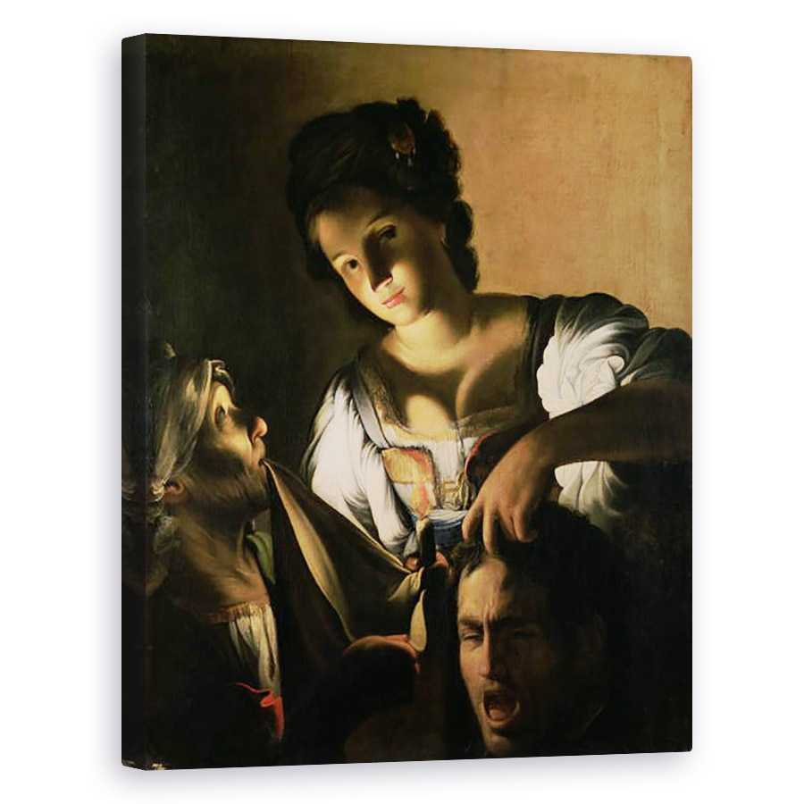 Tablou canvas - Carlo Saraceni - Judith cu capul lui Holofernes, 40 x 50 cm