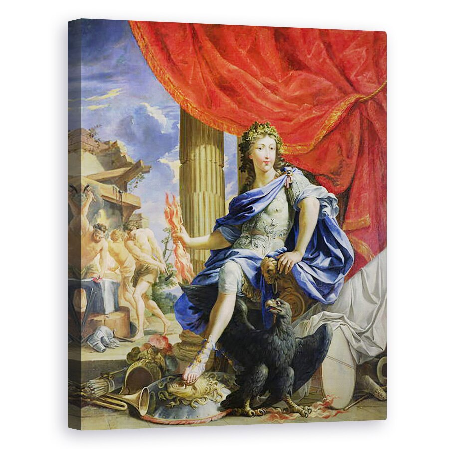 Tablou canvas - Charles Poerson - Ludovic al XIV-lea 1638-1715 ca Jupiter cucerirea Frondei, 40 x 50 cm