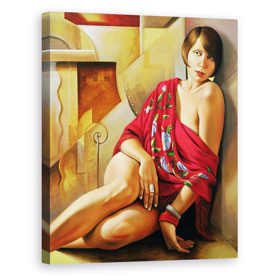 Tablou canvas - Catherine Abel - Rubinul de toamna, 40 x 50 cm