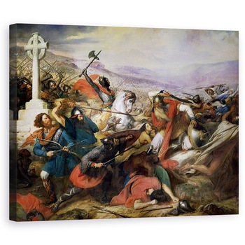 Tablou canvas - Charles Auguste Steuben - Batalia de la Poitiers, 25 octombrie 732, 40 x 50 cm Tablou canvas - Charles Auguste Steuben - Batalia de la Poitiers, 25 octombrie 732, 40 x 50 cm