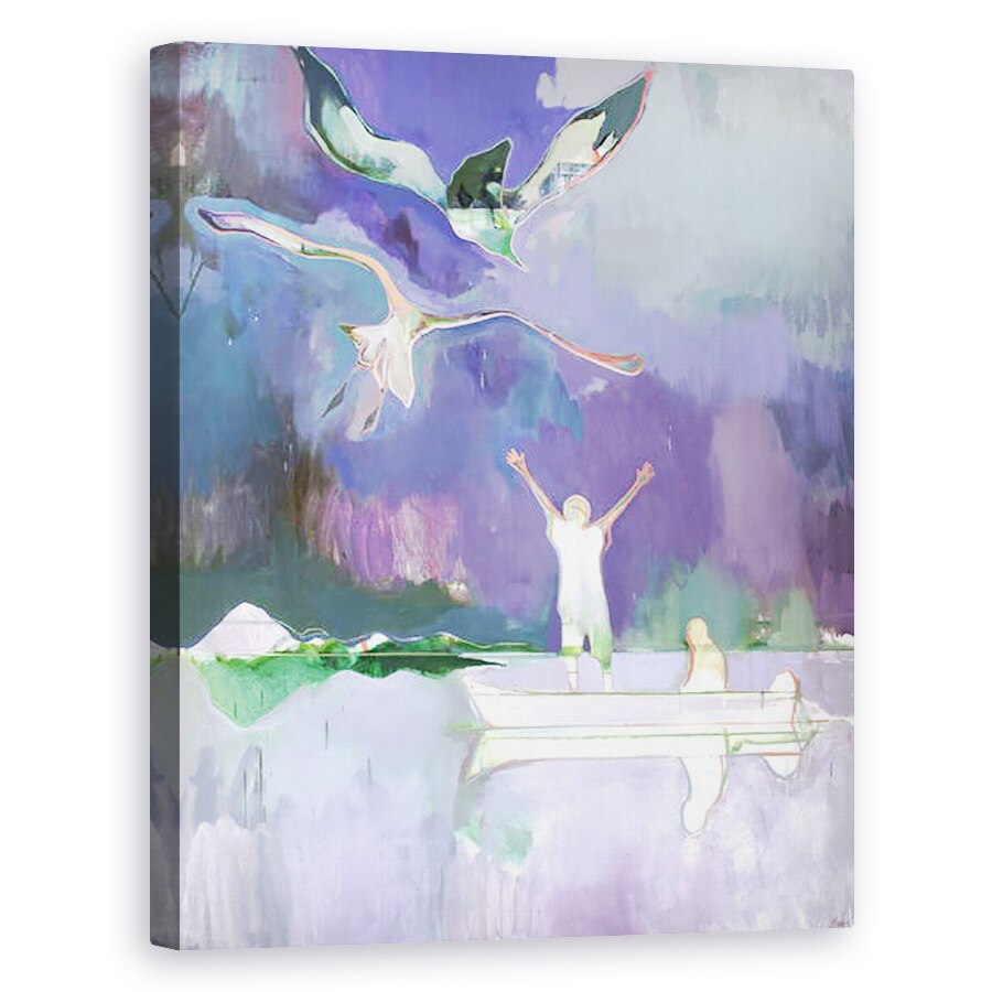 Tablou canvas - Charlotte Evans - pasari, 40 x 50 cm