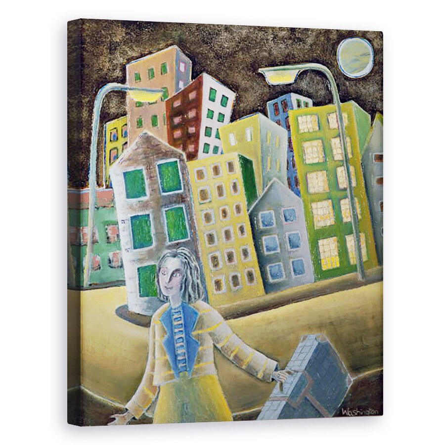 Tablou canvas - Celia Washington - Enigma plecarii, 40 x 50 cm