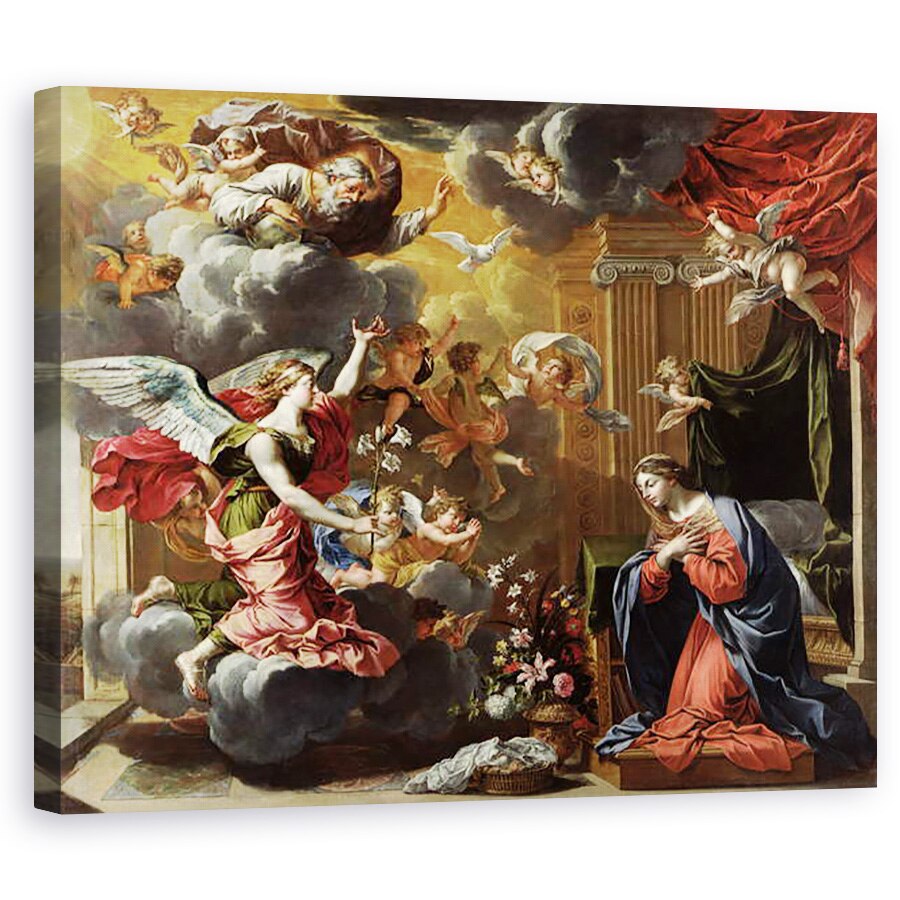 Tablou canvas - Charles Poerson - Buna Vestire, 40 x 50 cm