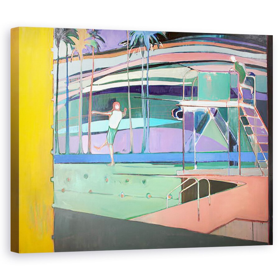 Tablou canvas - Charlotte Evans - alergare salt, 40 x 50 cm