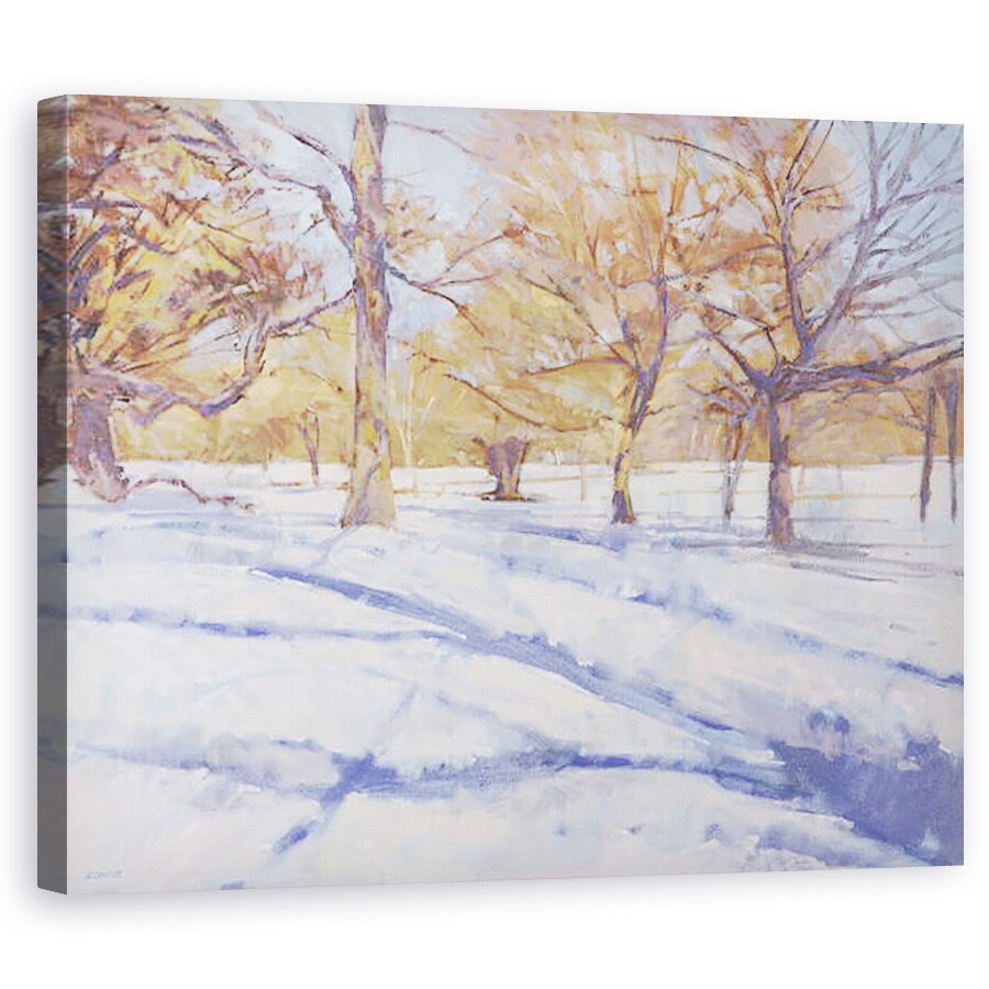 Tablou canvas - Christopher Glanville - Iarna, 40 x 50 cm