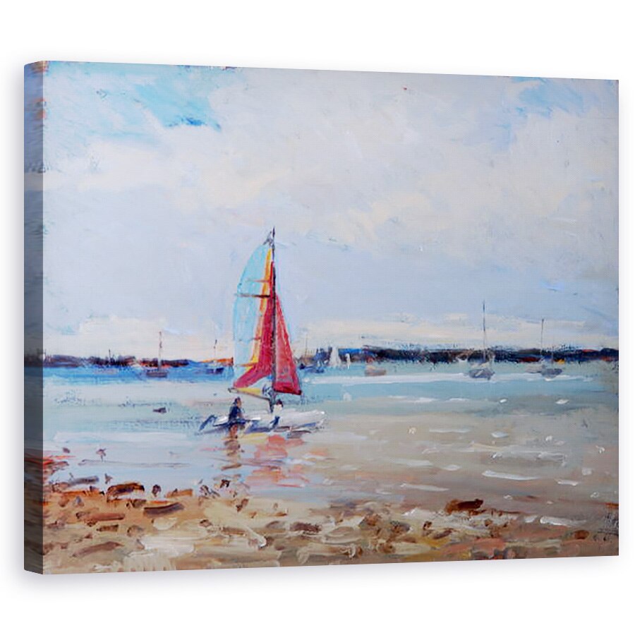Tablou canvas - Christopher Glanville - Catamaran, 60 x 75 cm