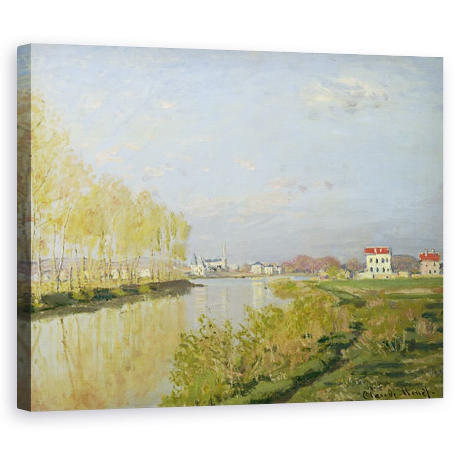 Tablou canvas - Claude Monet - Sena la Argenteuil, 40 x 50 cm