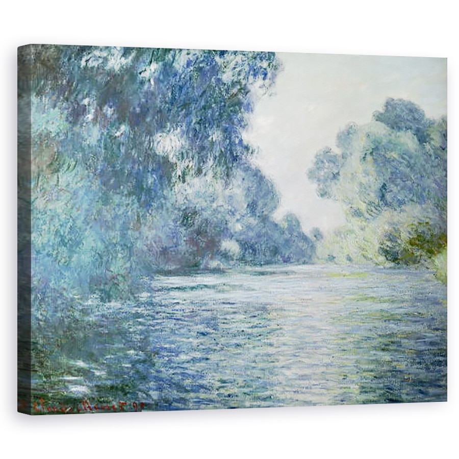 Tablou canvas - Claude Monet - Filiala Senei langa Giverny, 40 x 50 cm