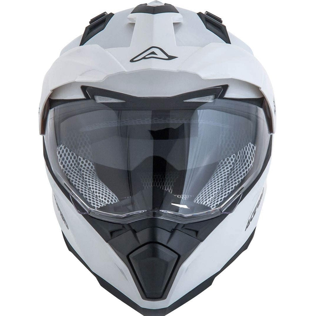 Casca Motocross Acerbis Adventure Flip FS-607, Alba, Marime L 59