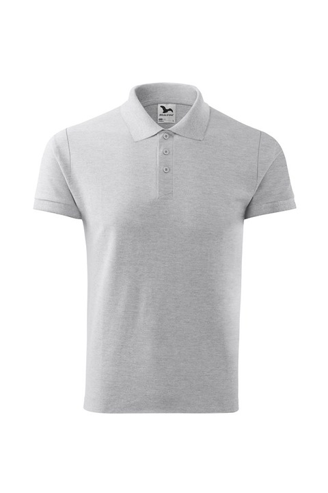 Férfi póló, világosszürke, 212-03, Szürke