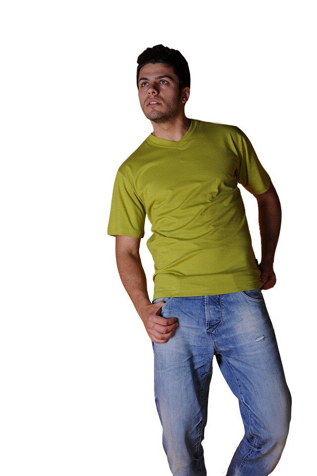 Tricou barbati cu maneca scurta, Tuareg, Model 2, Verde
