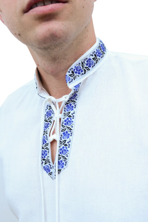 Demeter férfiing, fehér, S méret, hosszú ujjú, 100% pamut