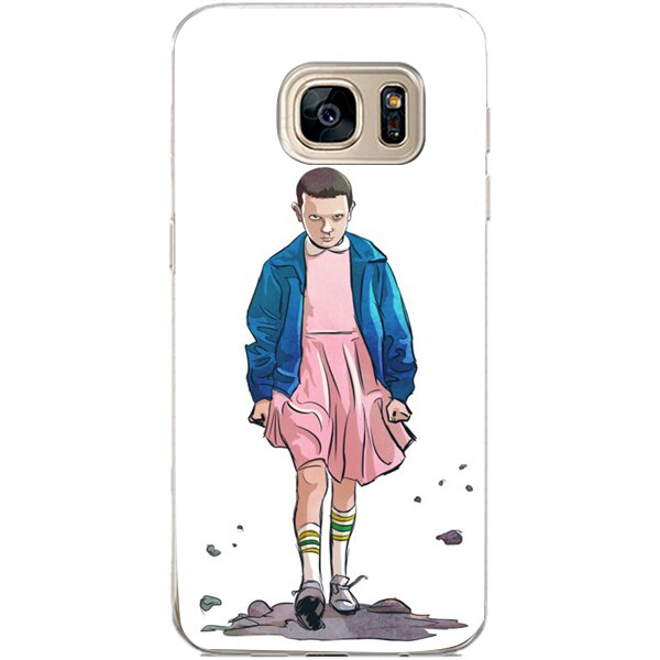 Husa din Silicon, Eleven pentru Samsung Galaxy S7 Edge, Multicolor