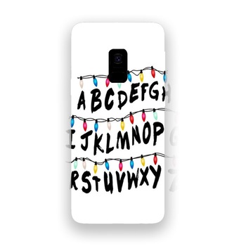 Husa din Silicon, ABCD White pentru Samsung Galaxy S9, Multicolor Husa din Silicon, ABCD White pentru Samsung Galaxy S9, Multicolor